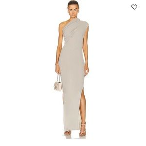 Rick Owns Ribbed One Shoulder Dress